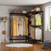 VIPEK Classic L6 Heavy Duty Clothes Rack L Shape Clothing Rack 5-Tier Wire Garment Rack Freestanding Closet, Max Load 850LBS - 2 of 4