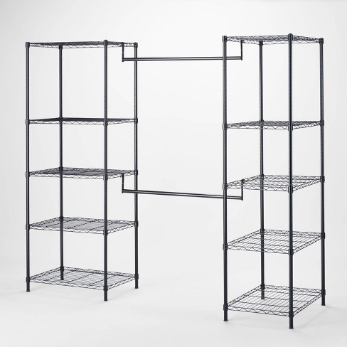 17 Stories Freestanding Closet Organizer Systems With Shelves
