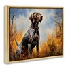 Stupell Industries Brown Bird Hunting Dog Floating Frame Canvas Art - 2 of 4