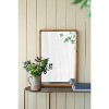 Vynxaria 24"x36" Rectangle Wood Mirror - Farmhouse Wall Decor for Any Space - 3 of 4