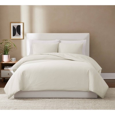 Brooklyn Loom Woven Texture Duvet Cover Set