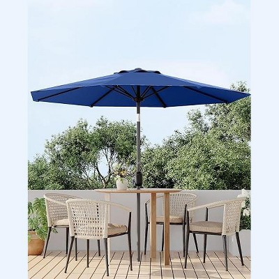 7.5 FT Outdoor Patio Umbrella, Table Market Umbrella, 6 Sturdy Ribs UV Protection Waterproof for Garden, Deck, Backyard, Pool