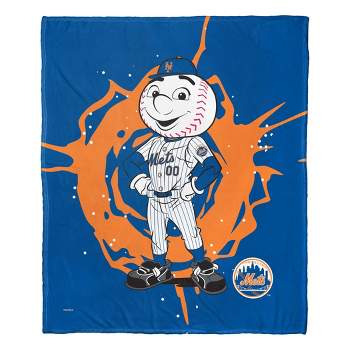 50"x60" MLB New York Mets Mascot Silk Touch Throw Blanket