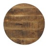 Christopher Knight Home Niver Mango Wood and Iron Side Table, Natural/Black - 4 of 4