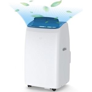 Portable Air Conditioner,14,000 BTU Cools Rooms Up to 750 Sq.Ft. 4 Modes, Remote Control, Easy Installation Kit Included - 1 of 4