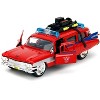 1959 Cadillac Ambulance Ecto-1 Red "Transformers" TV - "Ghostbusters" (1984) Movie Crossover 1/32 Diecast Model Car by Jada - 2 of 4