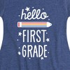 Girls' - Instant Message - Hello First Grade Fit & Flair Cap Sleeve Dress - 2 of 4