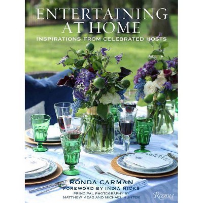 Entertaining at Home - by  Ronda Carman (Hardcover)