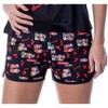 DC Comics Women's Harley Quinn Good To Bad Tank And Shorts Pajama Set Black - 4 of 4