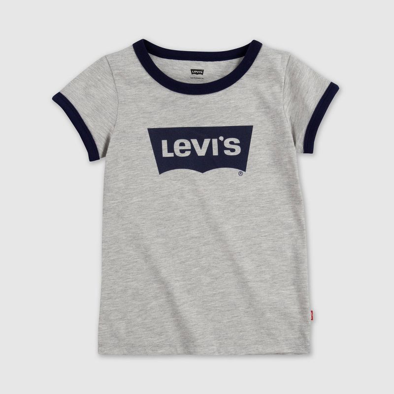 Levi's® Girls' Short Sleeve Oversized Batwing Graphic T-Shirt, 4 of 11