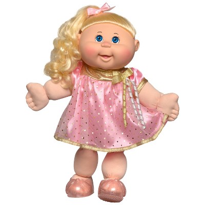 cabbage patch doll with brown hair