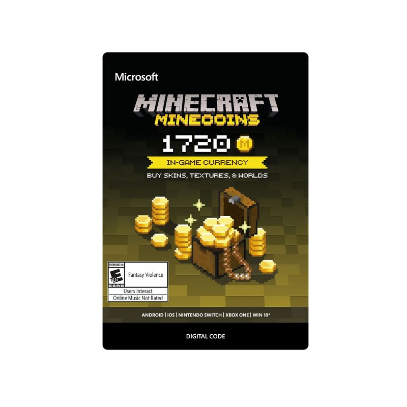 Minecraft: Minecoins 1720 Coins - Xbox One (Digital), 1 of 9
