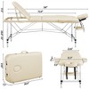 Yaheetech Portable Aluminum Massage Table Spa Table - 3 of 4