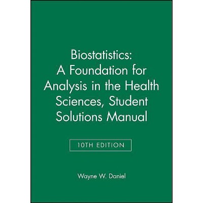 Biostatistics - (Wiley Probability and Statistics) 10th Edition by  Wayne W Daniel (Paperback)