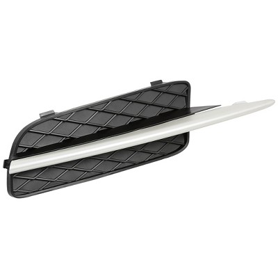 Unique Bargains Car Front Bumper Left Side Grill Cover 51117159593 for BMW X5 E70 2007-2010 Black 1PC