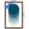 Trends International Tina Lavoie - Blue Sunrise II Framed Wall Poster Prints - 3 of 4