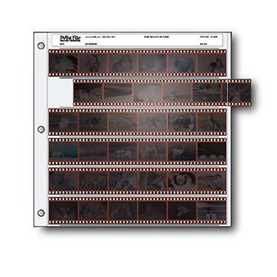  Print File 35mm Size Negative Pages Holds Six Strips of Seven Frames, Pack of 100 