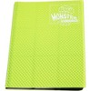 Monster 9 Pocket Trading Card Binder - Holofoil Yellow Album, Anti-Drop TCG Protection w Side Loading Padded Pockets, Double Sided, Holds 360 Cards - 4 of 4