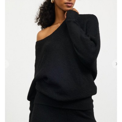 Women's Ribbed Boat Neck Sweater - &merci