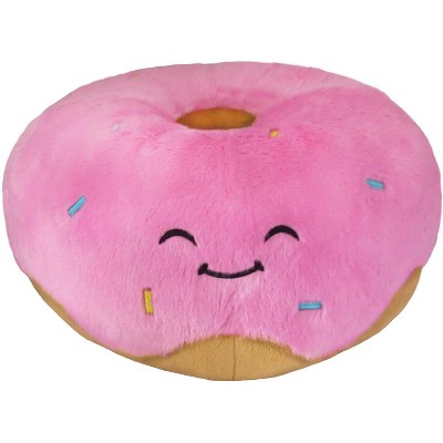 Squishable Pink Donut 15" Plush, Soft and Cuddly with Sprinkles, Large Stuffed Toy