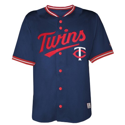 blue twins jersey