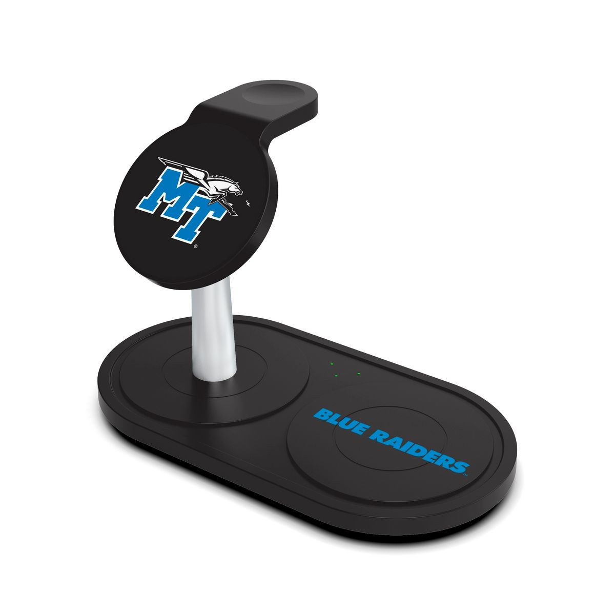 SOAR NCAA 3-in-1 Wireless Charging Station- Middle Tennessee State University