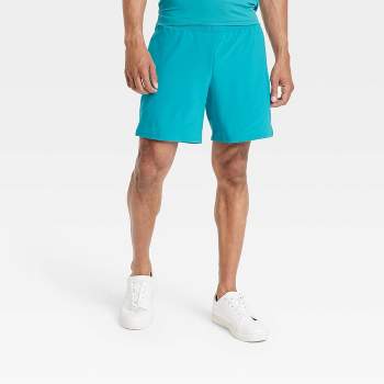 Men's Stretch Woven Shorts 7 - All In Motion™ Green L : Target