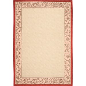 Courtyard CY2099 UV & Stain Resistant Non-Shedding Power Loomed Indoor/Outdoor Rugs - Safavieh - 1 of 4