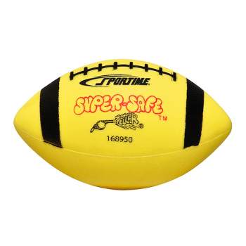 Sportime Super-Safe Youth Football, Size 7, Yellow and Black