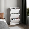 TiramisuBest High Pull Down Shoe Rack,Shoe Storage,Entryway, Bedroom,Black - 3 of 4