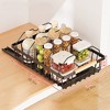 Pull Out Cabinet Organizer, No Drill Pull Out Shelves For Cabinets Multifunctional Sliding Mesh Cabinet Basket For Kitchen Pantry Bathroom Bedroom - 2 of 4