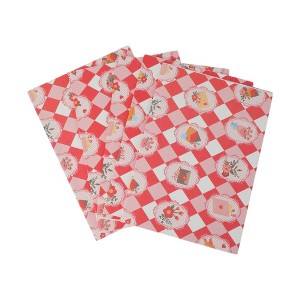 Unique Bargains Gift Wrap Paper White Kraft 27.56 "x19.69 " 5Pcs - 1 of 4