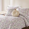 Lush Décor Full/Queen Lillian Block Print Reversible Comforter Purple - 3 of 4