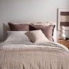 26" x 26" French Linen Euro Pillow with Flange | BOKSER HOME - 4 of 4