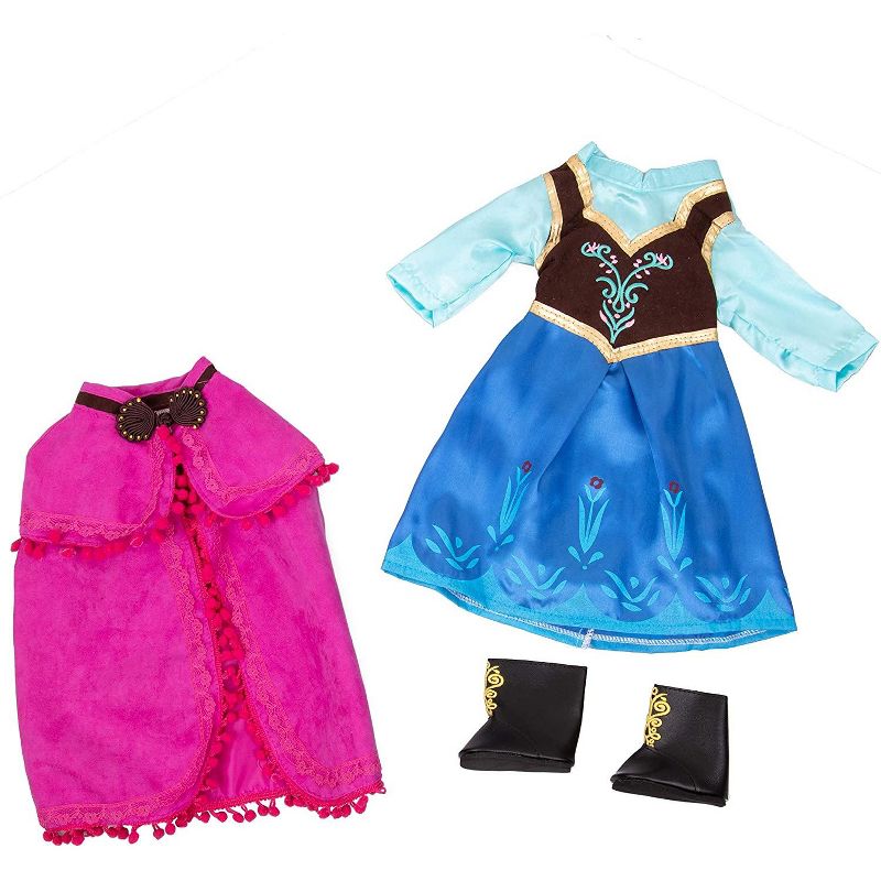 Dress Along Dolly Anna Frozen Inspired Outfit for American Girl Doll, 4 of 6