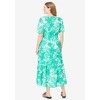 Woman Within Plus Size Tiered Midi Dress - 3 of 4