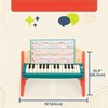 Wooden Toy Piano for Color - Coded Keys with Songbook, Musical Instrument for Early Learning - 4 of 4