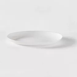 Glass Serving Platter 13" x 9.8" White - Made By Design™