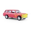 1/64 1963 Volkswagen Type 3 Panel Van, Flames, Club V-Dub Series 21 36120-B - 3 of 4