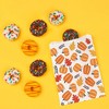 Big Dot of Happiness Fall Pumpkin Paper Treat Bags, Individual Candy Snack Favors, Greaseproof White Sandwich Cookie Bags - 25 Count - 3 of 4