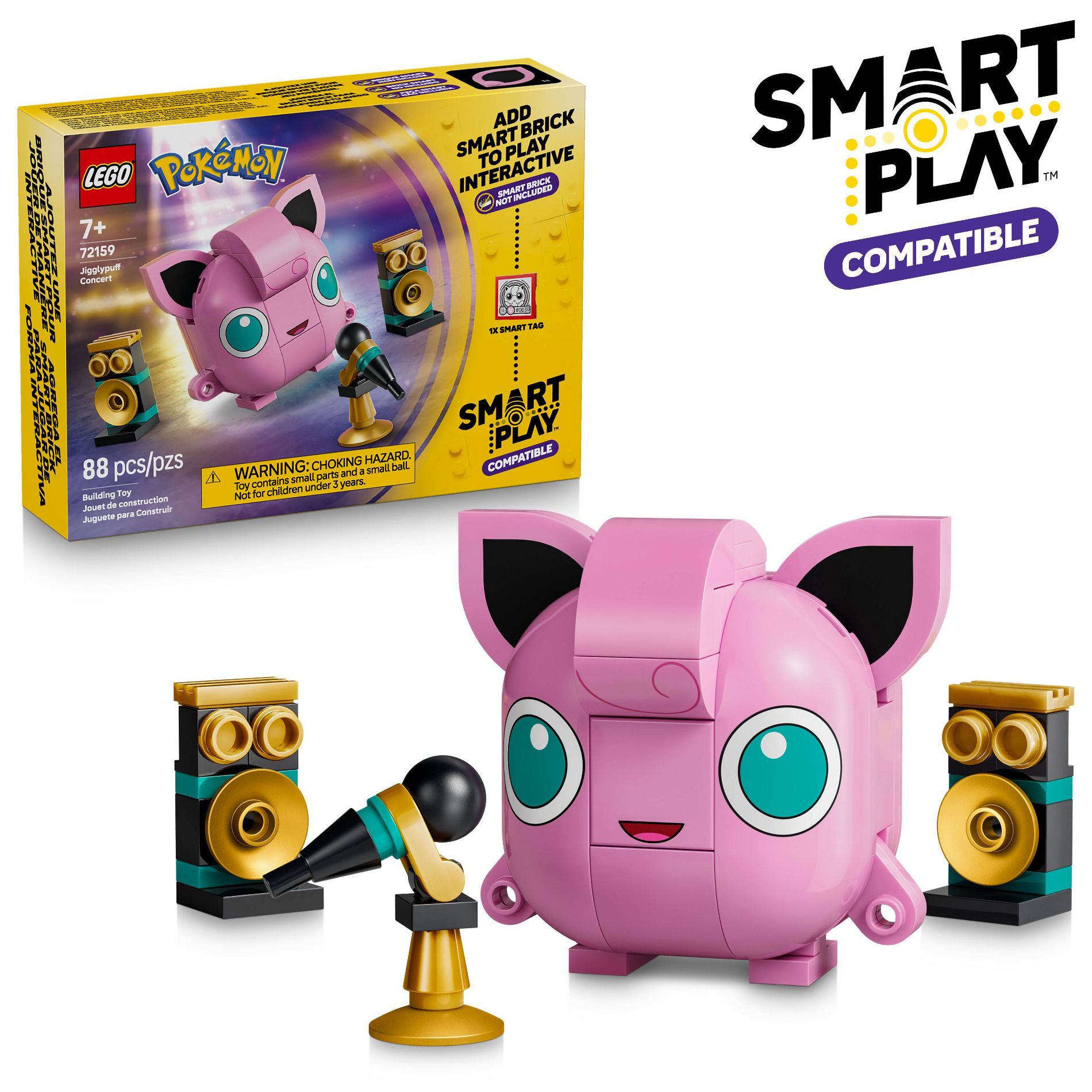 LEGO Pokémon SMART Play: Jigglypuff Concert 72159