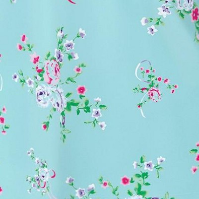 green floral
