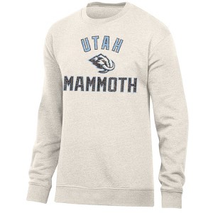 NHL Utah Hockey Club Men's Long Sleeve Oat Crew Neck Fleece - 1 of 3