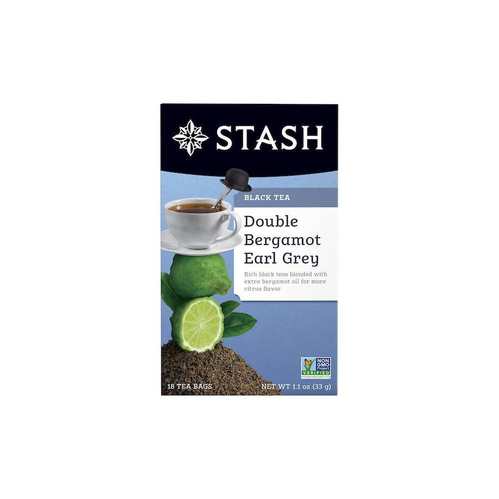 UPC 077652082098 product image for Stash Double Bergamont Earl Grey Black Tea Bags - 18ct | upcitemdb.com