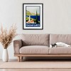 Stupell Industries Italian Lakes Retro Scenery Framed Print Under Glass - 3 of 4