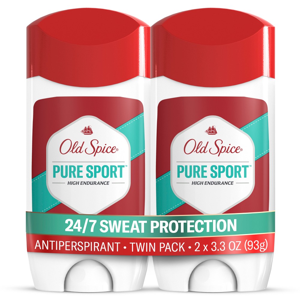 Old Spice High Endurance Antiperspirant & Deodorant for Men - 3.3oz/2pk