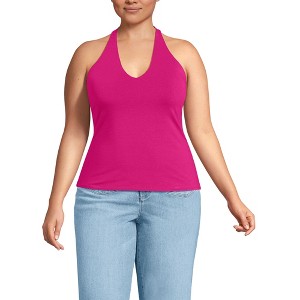 Lands' End Women's Slender Halter Top - 1 of 4