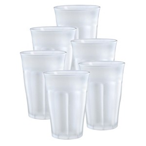 Duralex Picardie Frosted Glass Tumbler, Set of 6 - 1 of 4