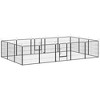 PawHut Dog Playpen 16 Panel 40 Inch Height for Small Medium and Large Dogs, Dog Fence with Lockable Door for Indoor/Outdoor Use, DIY Shape Pet Playpen - 4 of 4