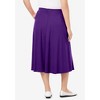 Woman Within Plus Size 7-Day Knit A-Line Skirt - 3 of 4